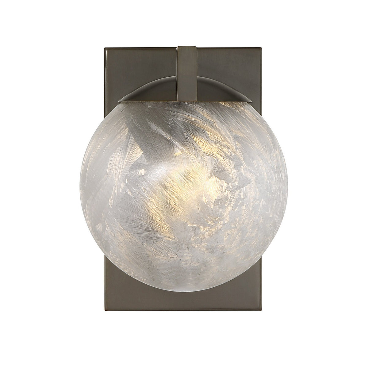 Savoy House - 9-1017-1-15 - One Light Wall Sconce - Darien - Mediterranean Bronze