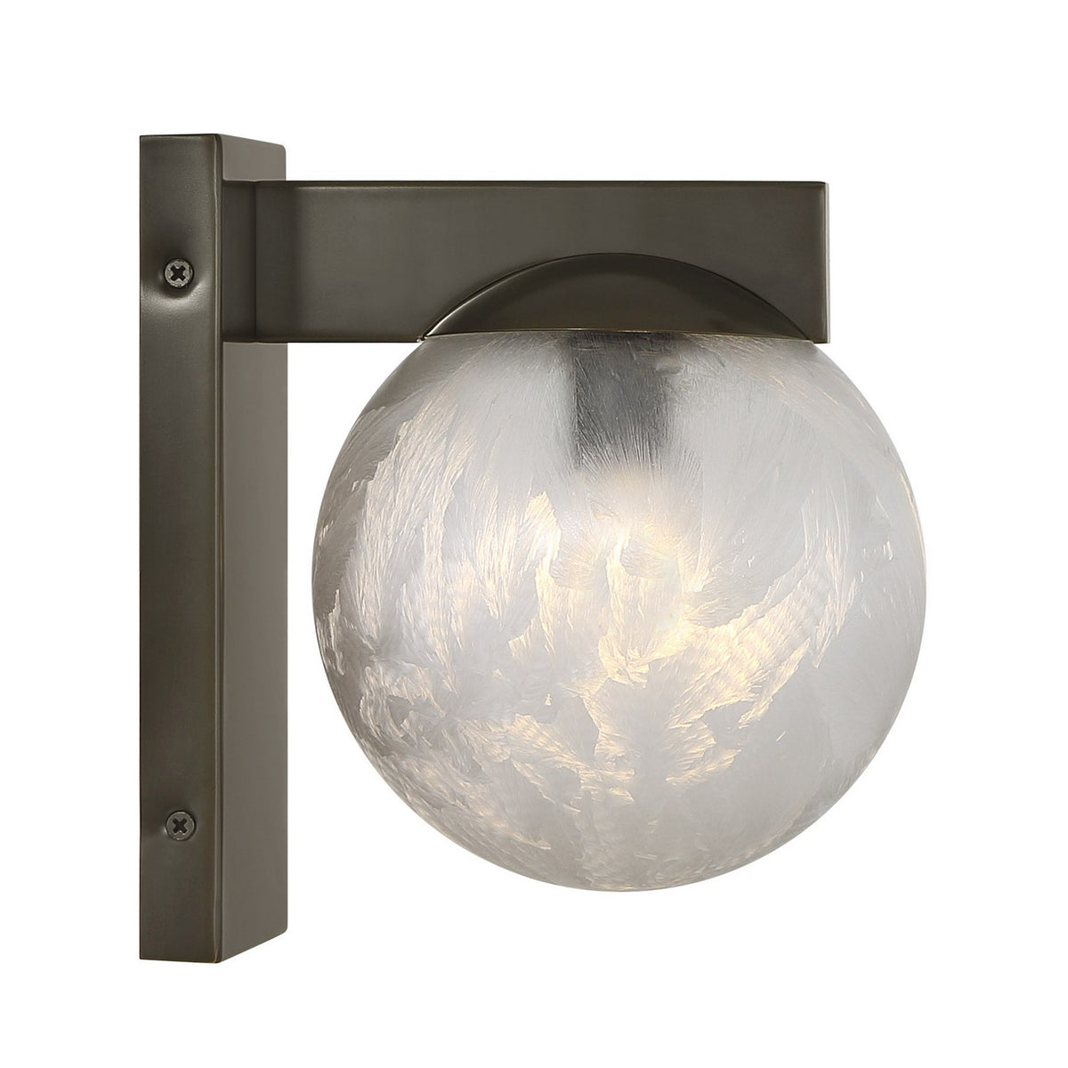 Savoy House - 9-1017-1-15 - One Light Wall Sconce - Darien - Mediterranean Bronze