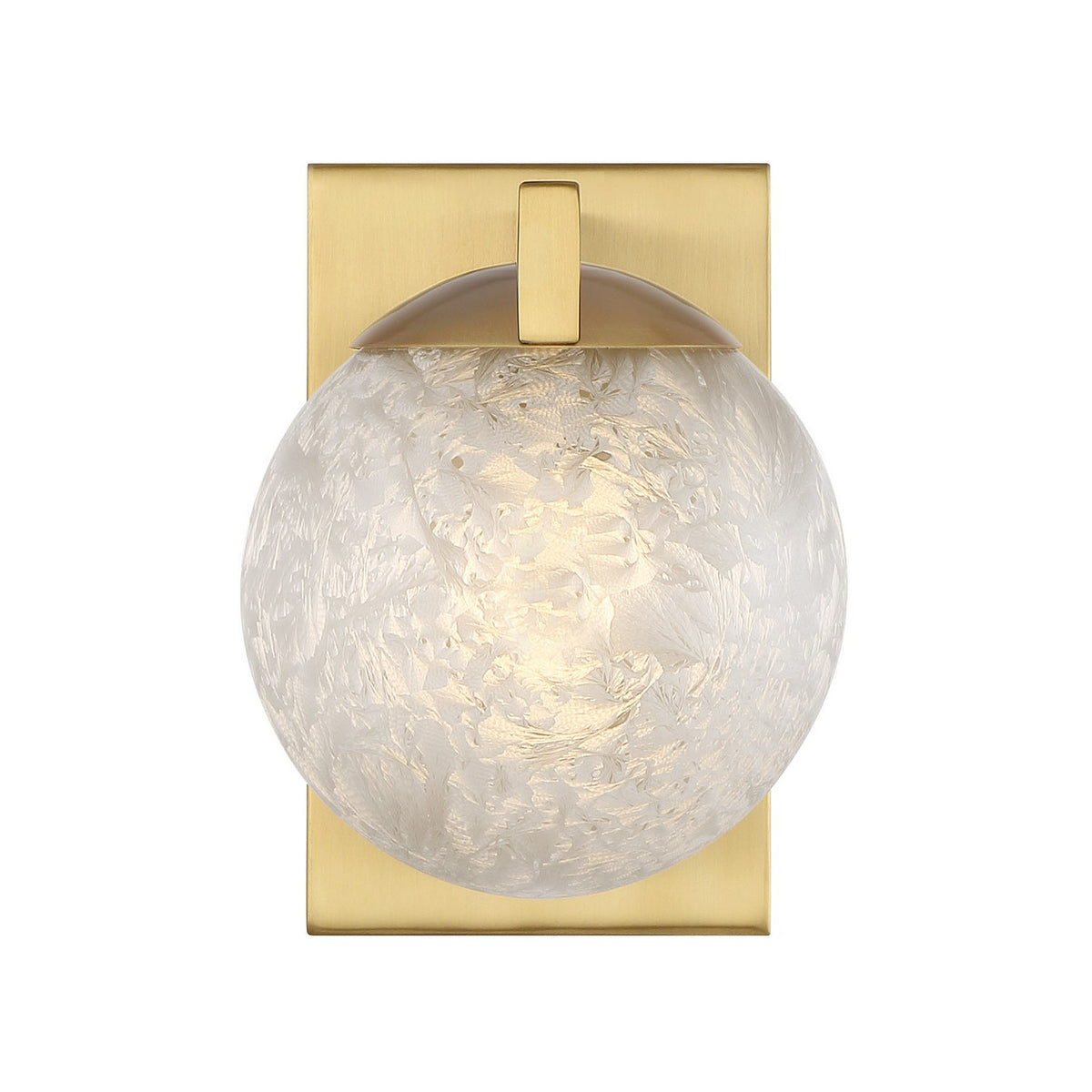Savoy House - 9-1017-1-322 - One Light Wall Sconce - Darien - Warm Brass