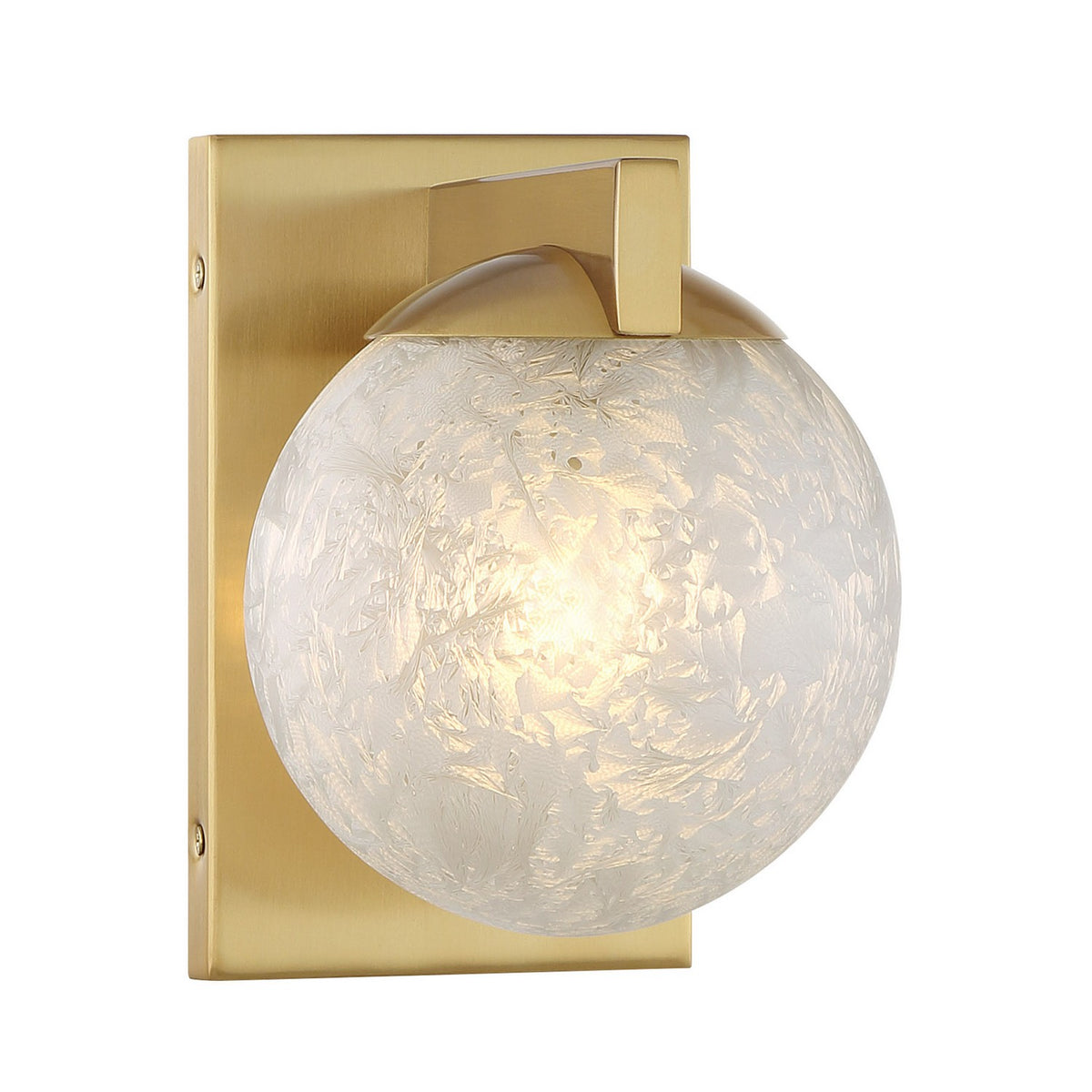 Savoy House - 9-1017-1-322 - One Light Wall Sconce - Darien - Warm Brass