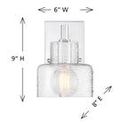 Savoy House - 9-1030-1-11 - One Light Wall Sconce - Dover - Chrome
