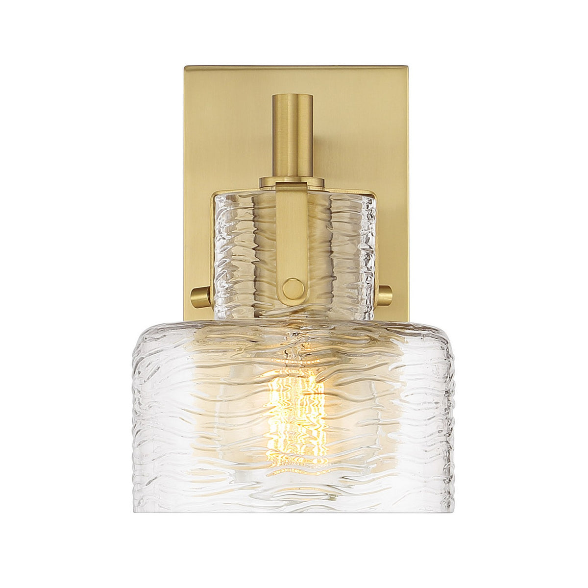 Savoy House - 9-1030-1-322 - One Light Wall Sconce - Dover - Warm Brass