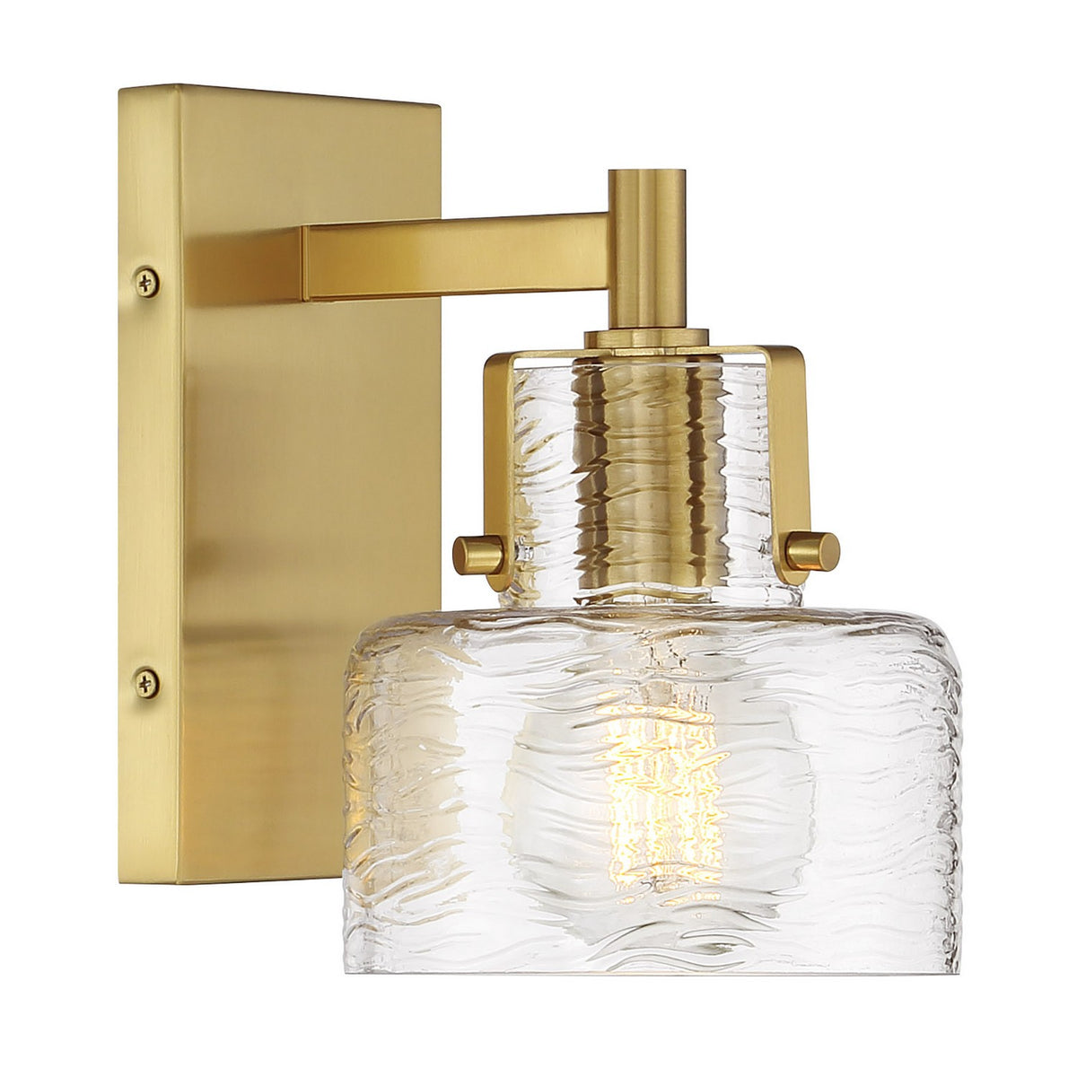 Savoy House - 9-1030-1-322 - One Light Wall Sconce - Dover - Warm Brass