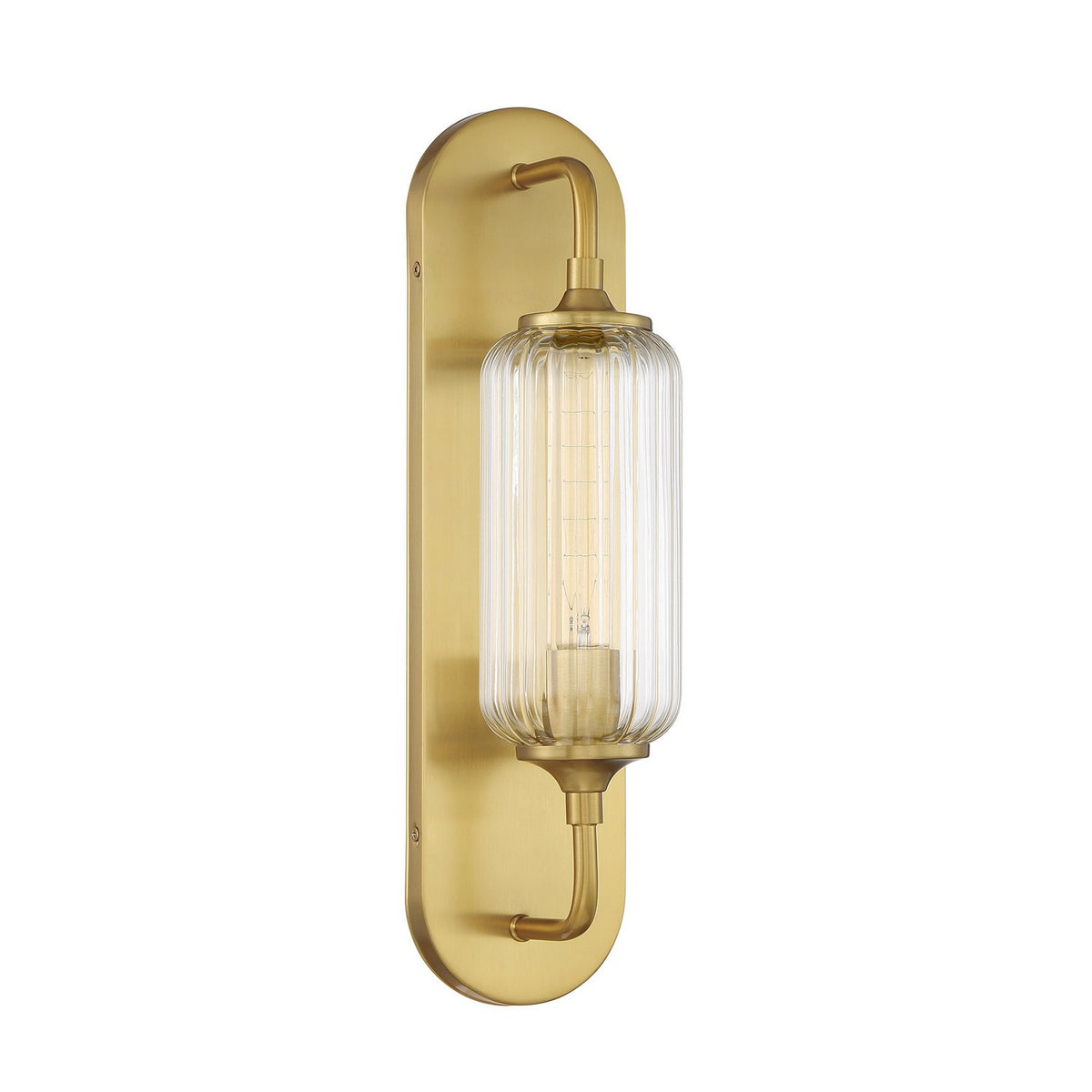 Savoy House - 9-3024-1-322 - One Light Wall Sconce - Holton - Warm Brass