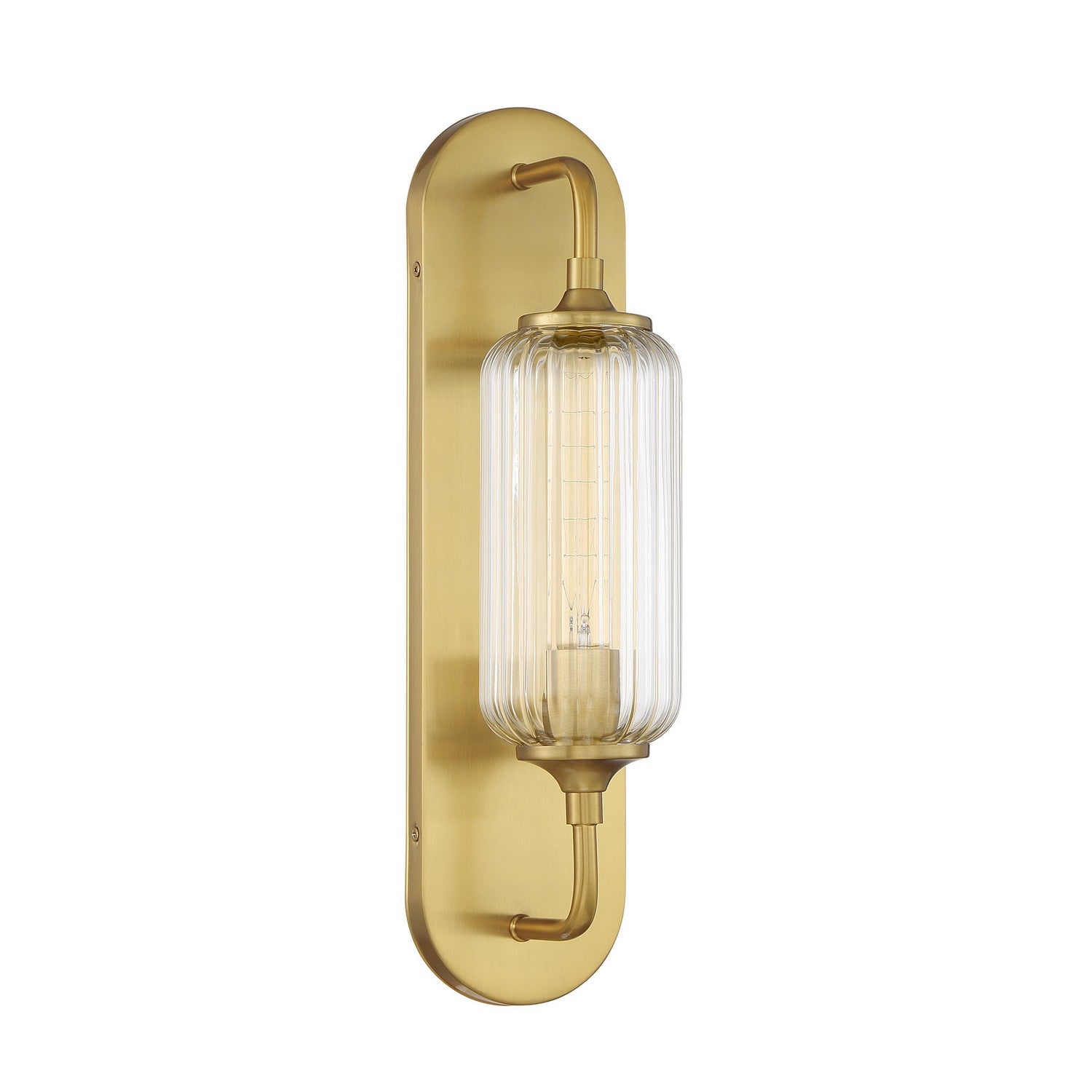Savoy House - 9-3024-1-322 - One Light Wall Sconce - Holton - Warm Brass