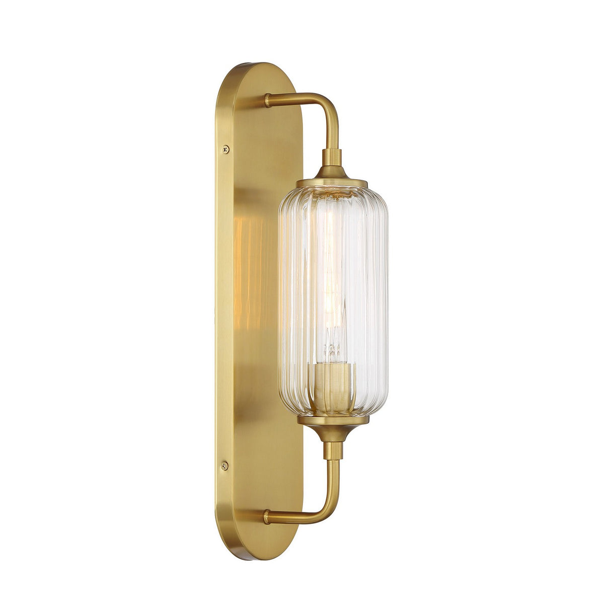 Savoy House - 9-3024-1-322 - One Light Wall Sconce - Holton - Warm Brass