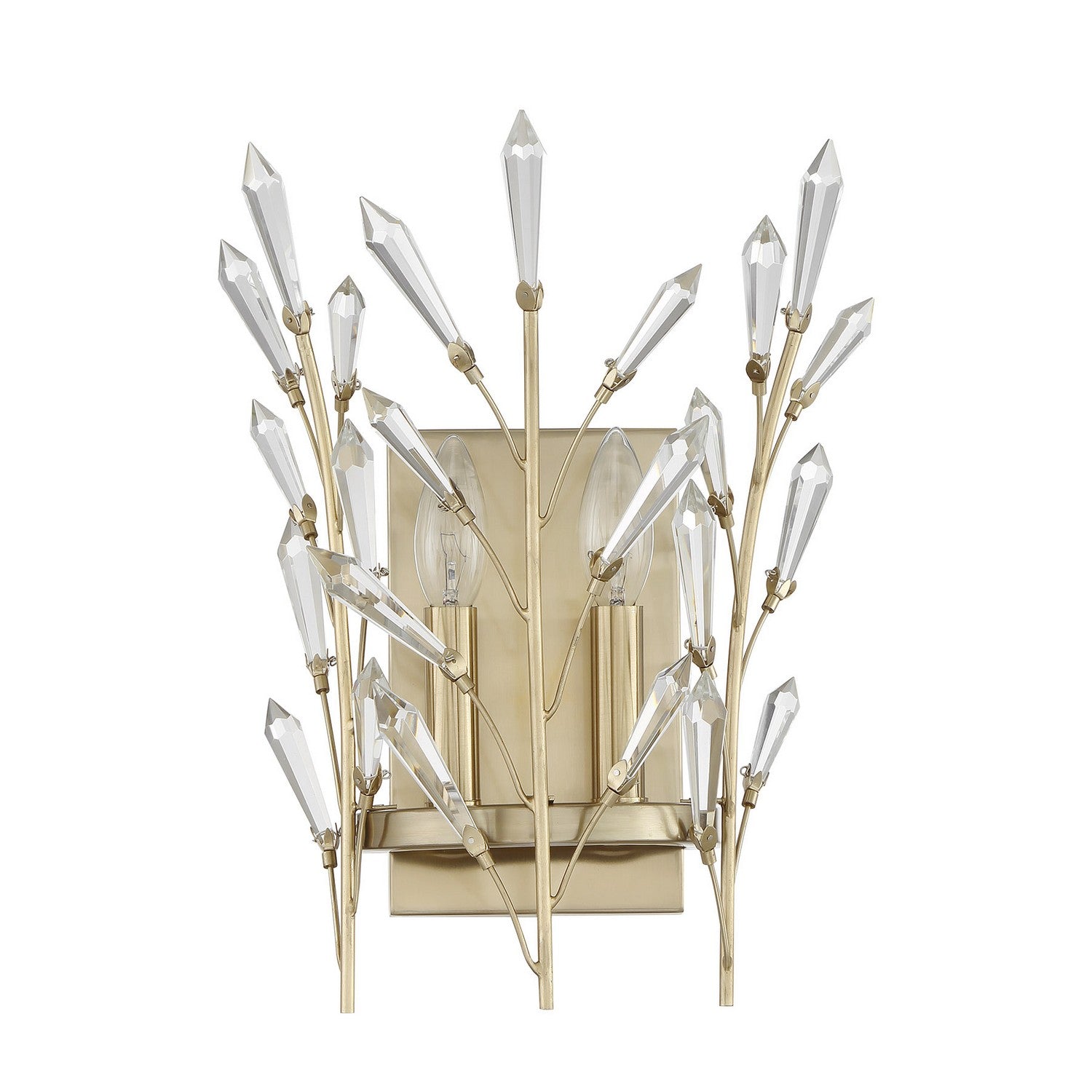 Savoy House - 9-4075-2-127 - Two Light Wall Sconce - Orianna - Noble Brass