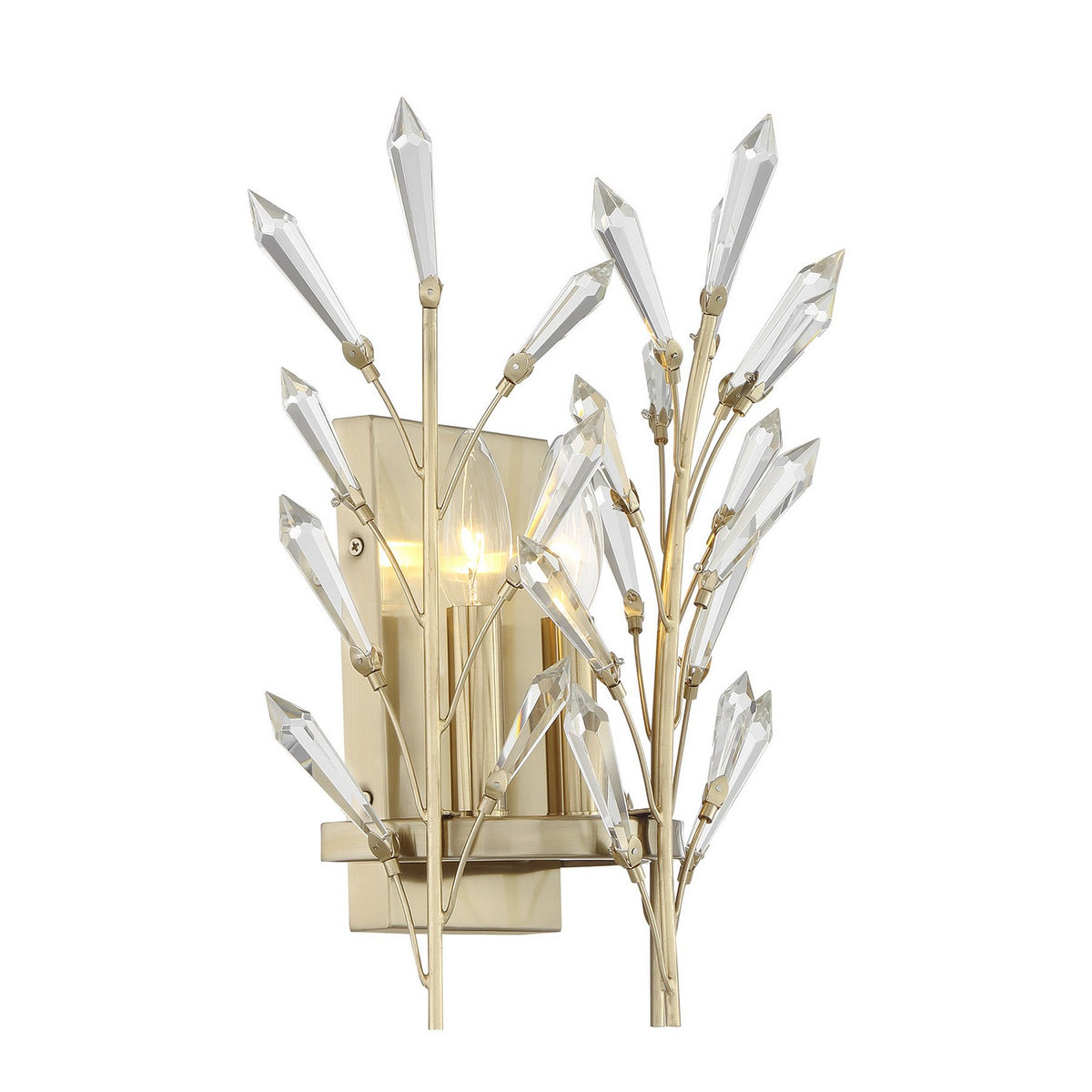 Savoy House - 9-4075-2-127 - Two Light Wall Sconce - Orianna - Noble Brass