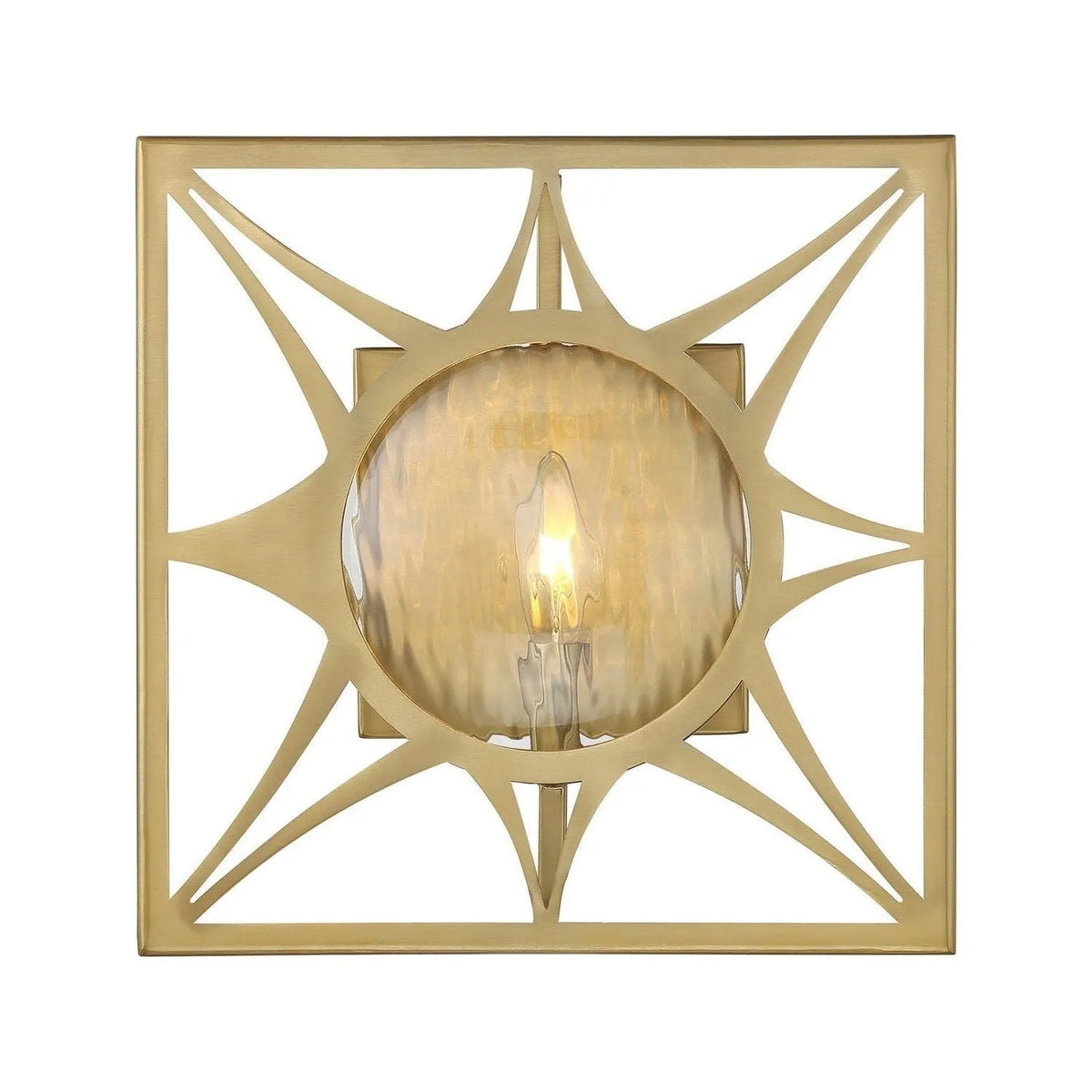 Savoy House - 9-5064-1-322 - One Light Wall Sconce - Balfour - Warm Brass