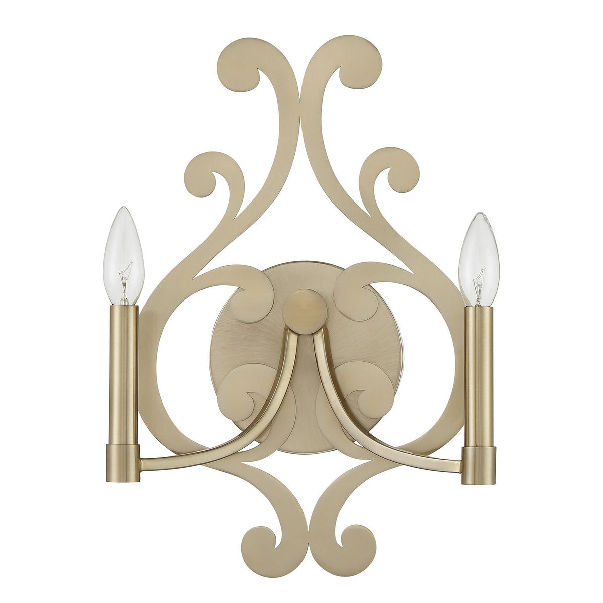 Savoy House - 9-6094-2-127 - Two Light Wall Sconce - Lombard - Noble Brass