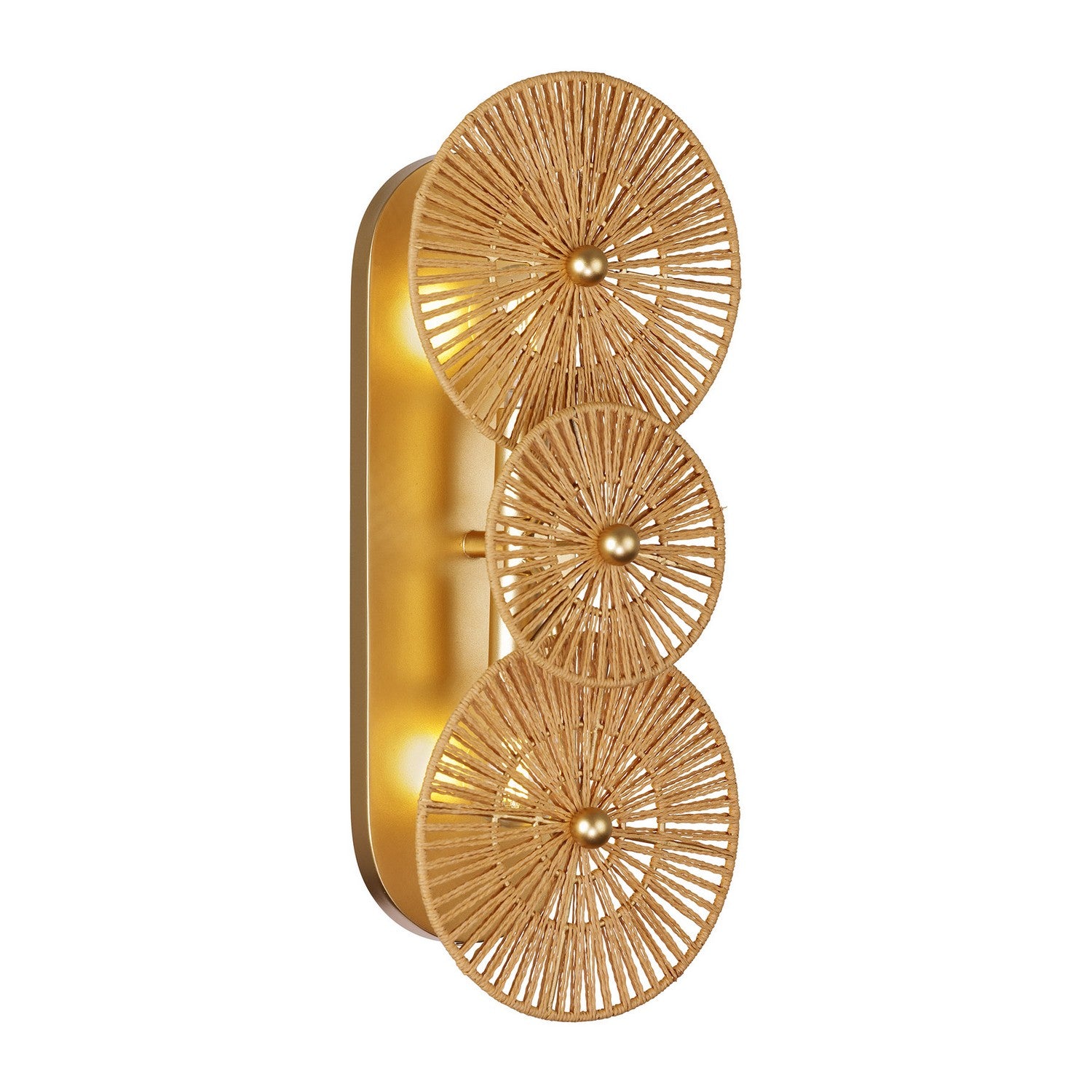 Savoy House - 9-6382-2-60 - Two Light Wall Sconce - Abbott - Distressed Gold