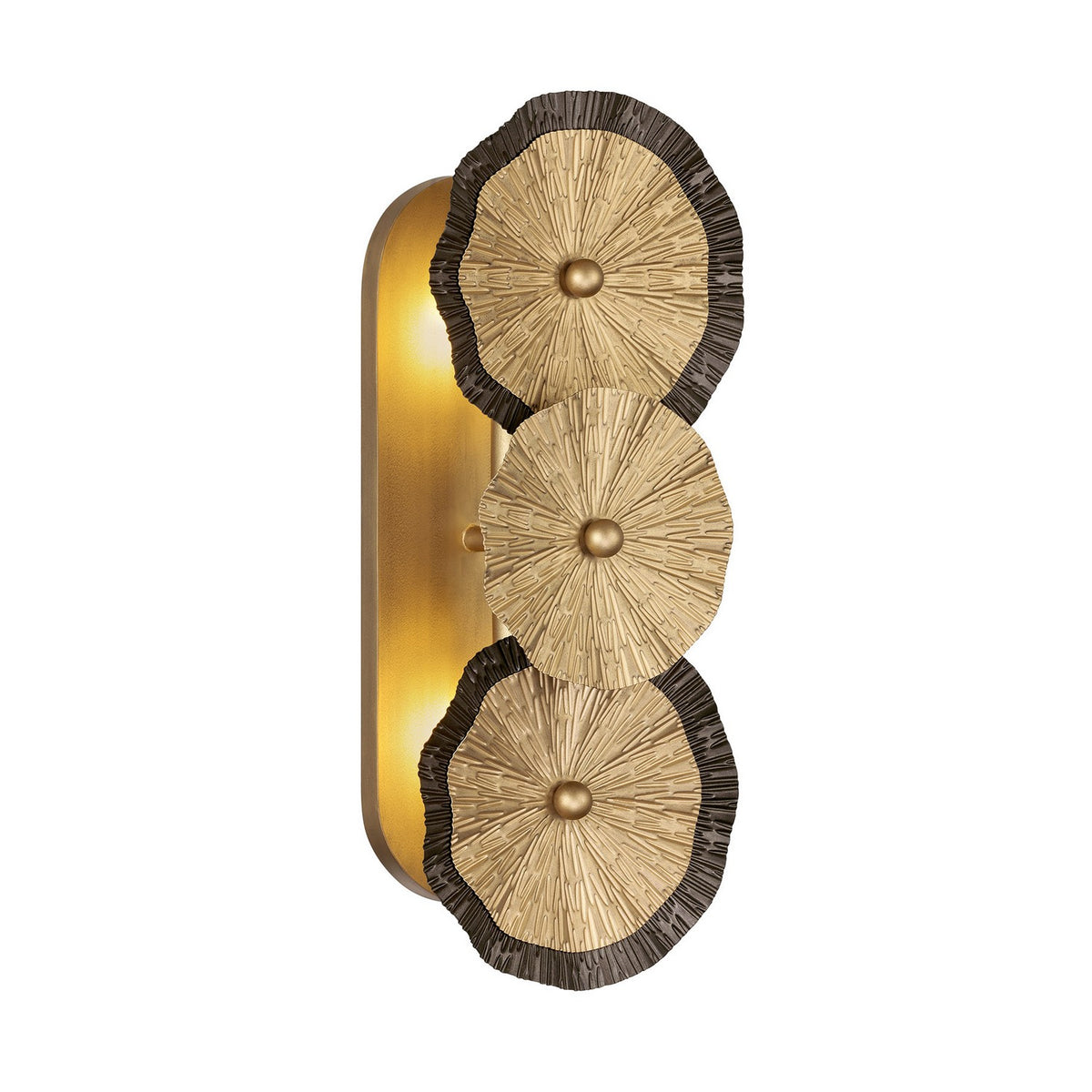 Savoy House - 9-6383-2-61 - Two Light Wall Sconce - Lincoln - Distressed Gold and Bronze