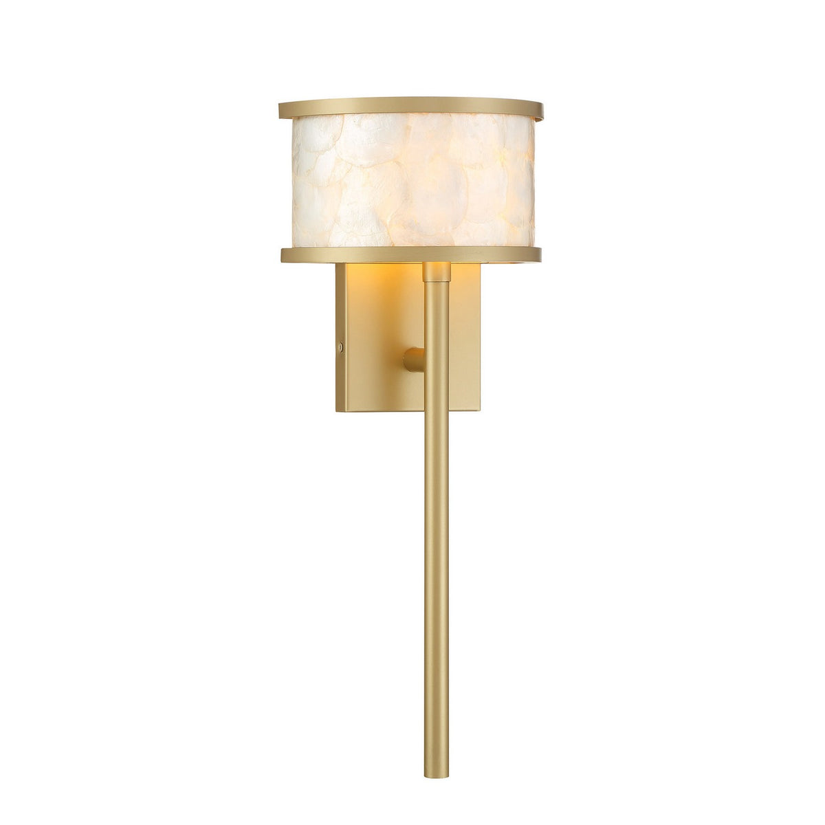 Savoy House - 9-6491-1-328 - One Light Wall Sconce - Mariquita - Spun Gold