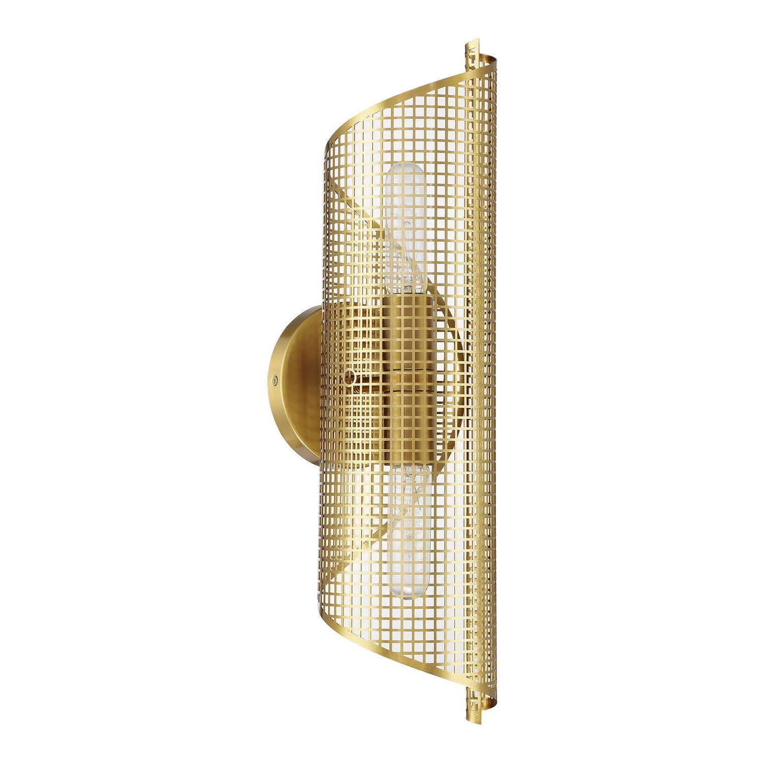 Savoy House - 9-8030-2-322 - Two Light Wall Sconce - Hillbourne - Warm Brass