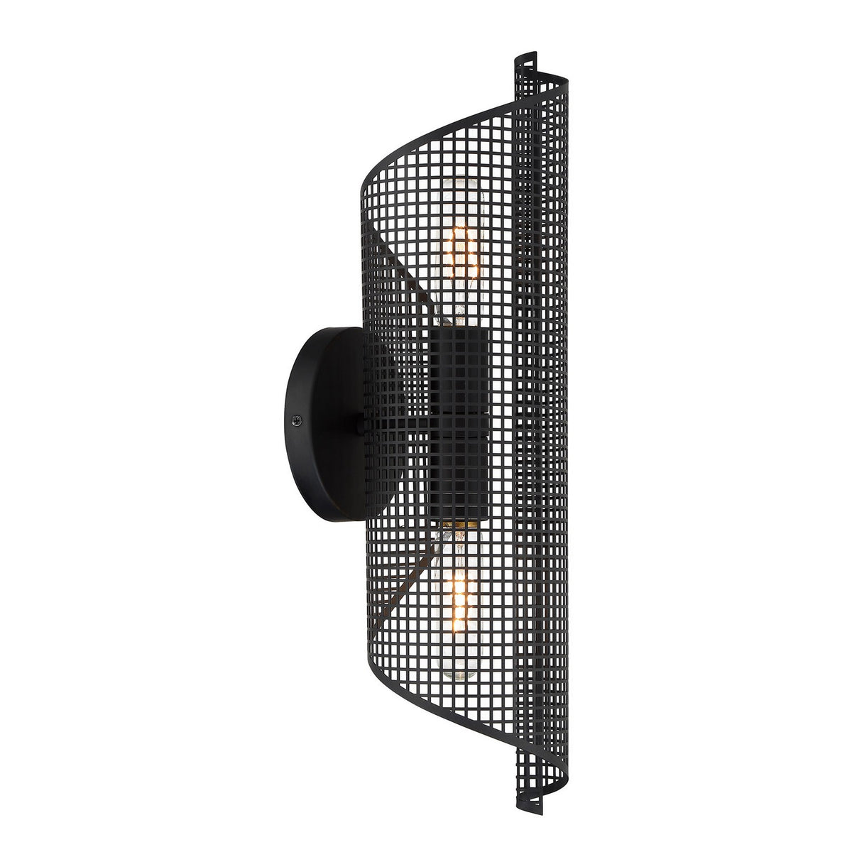 Savoy House - 9-8030-2-89 - Two Light Wall Sconce - Hillbourne - Matte Black