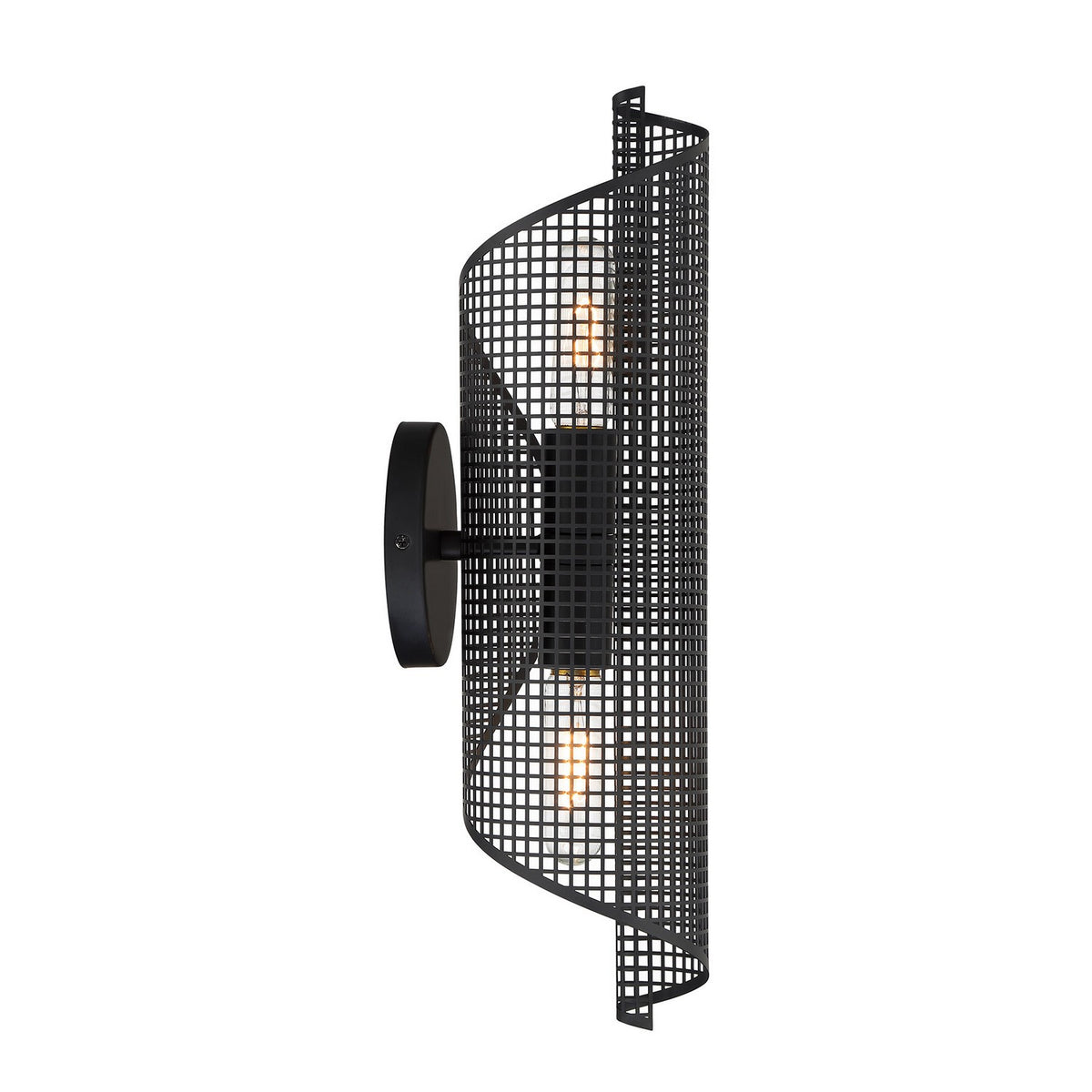 Savoy House - 9-8030-2-89 - Two Light Wall Sconce - Hillbourne - Matte Black
