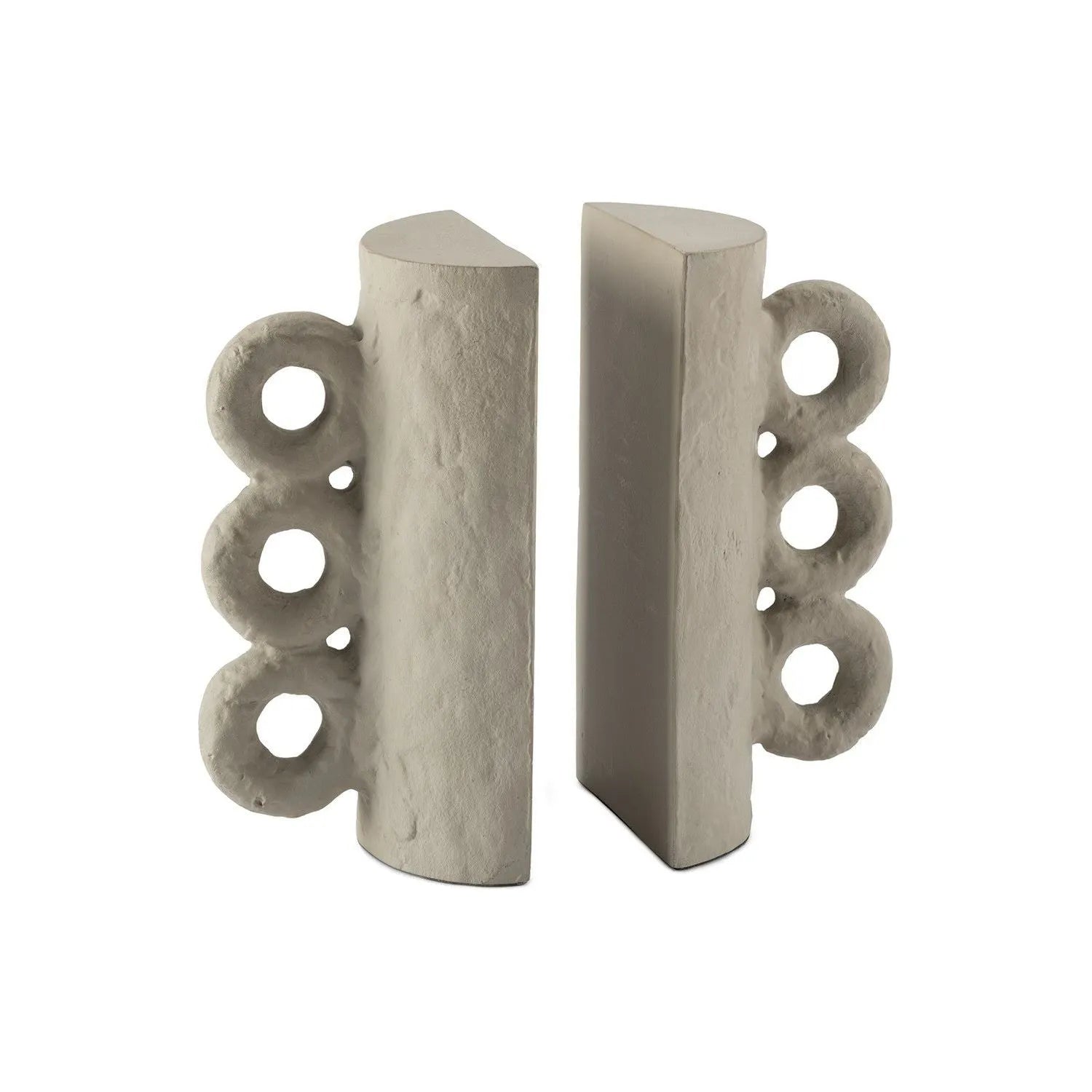 Regina Andrew - 20-1652BLKZ - Bookend Set - Chandra - Blacken Zinc