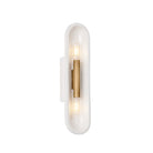 Troy Lighting Canada - B1617-PBR/CLC - Deux lampes Murale - Lane - Patine laiton/céramique blanche craquelée, grand format