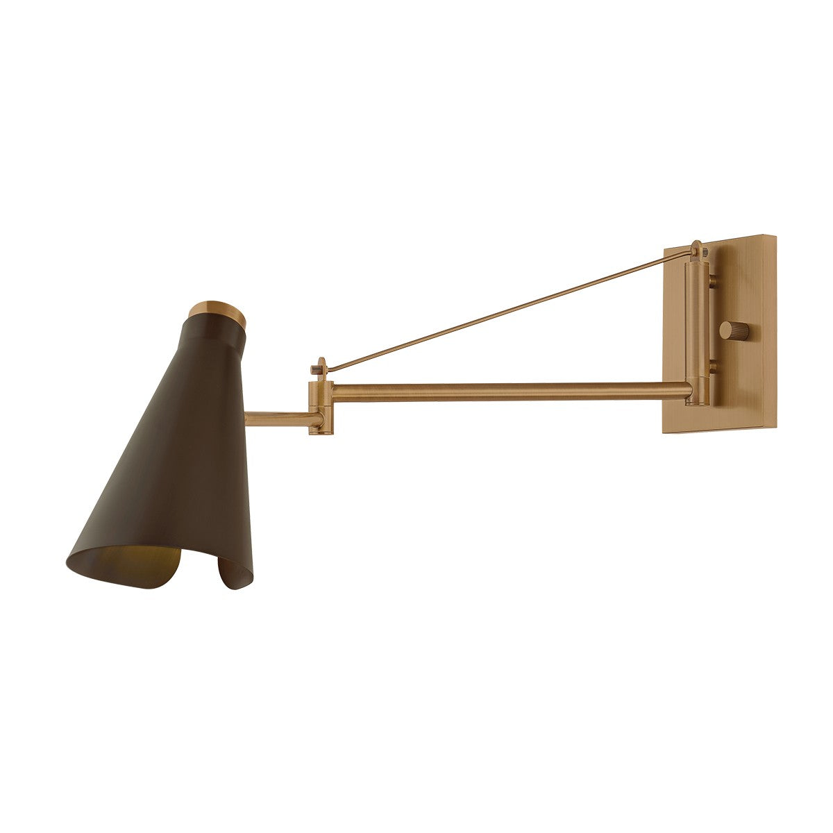 Troy Lighting Canada - B4314-PBR/BRZ - One Light Wall Sconce - Andersen - Patina Brass/Bronze