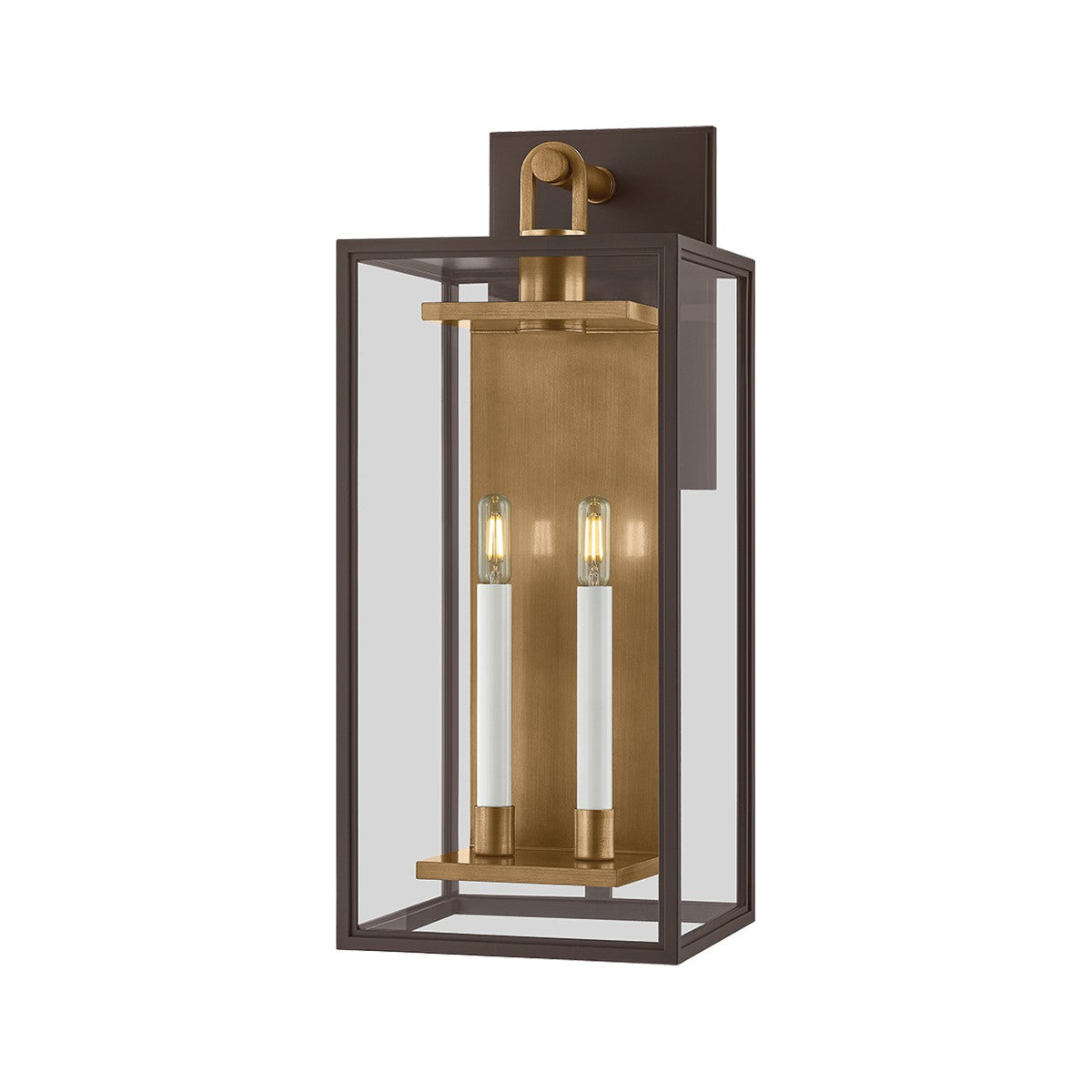 Troy Lighting Canada - B6524-PBR/TBZ - Deux lampes Murale - Arnold - Laiton patiné/Bronze texturé