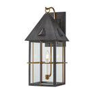 Troy Lighting Canada - B6623-PBR/GRA - Une lampe Murale - Toby - Laiton patiné et graphite