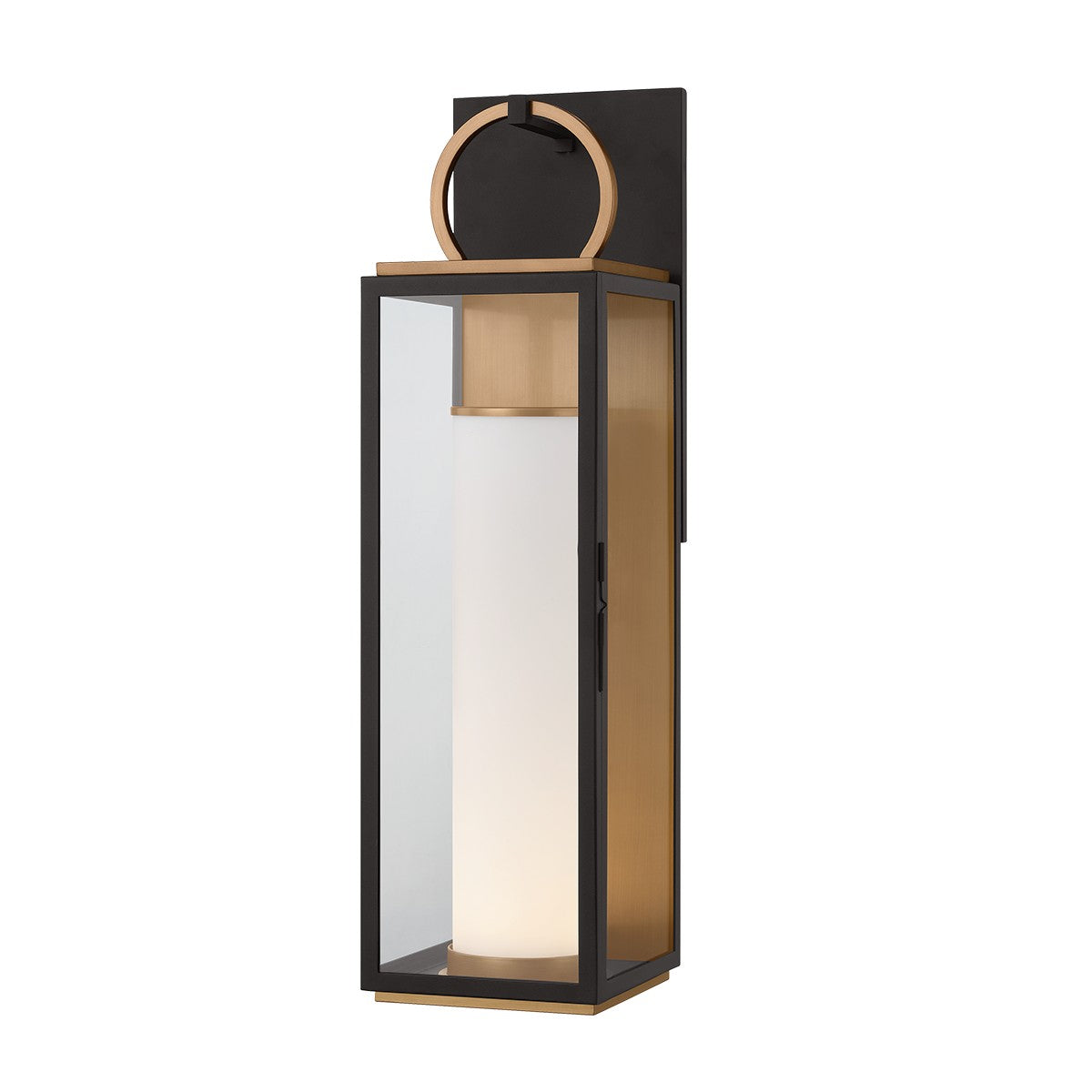 Troy Lighting Canada - B6730-PBR/TBK - DEL Murale - Gareth - Laiton patiné/Noir texturé