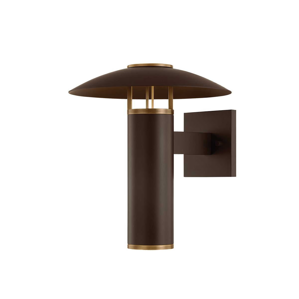 Troy Lighting Canada - B7912-PBR/BRZ - One Light Wall Sconce - Birk - Patina Brass/Bronze