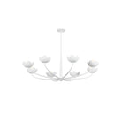 Troy Lighting Canada - F2048-GSW - Huit lampes Suspendu - Arcata - Gesso Blanc