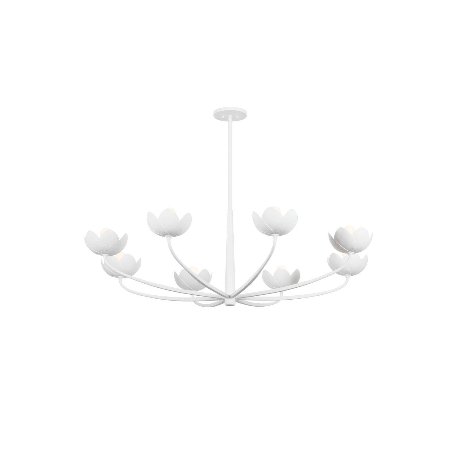 Troy Lighting Canada - F2048-GSW - Eight Light Chandelier - Arcata - Gesso White