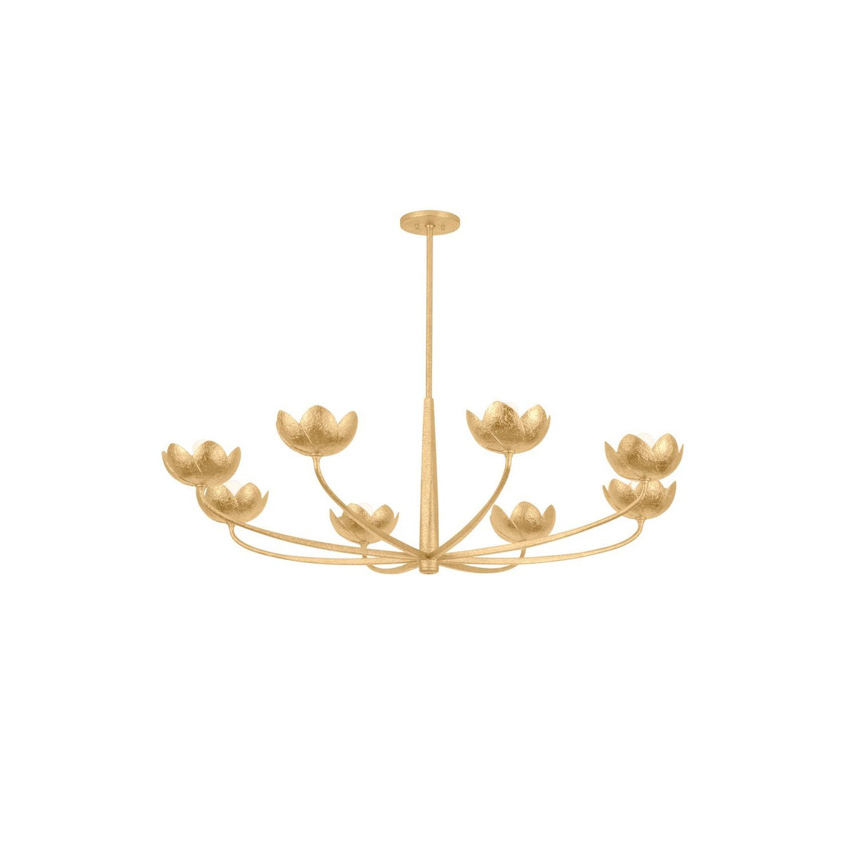 Troy Lighting Canada - F2048-VGL - Eight Light Chandelier - Arcata - Vintage Gold Leaf