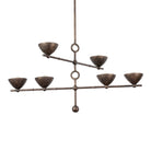 Troy Lighting Canada - F2339-BPG - Six lampes Suspendu - Vishal - Or à patine noire