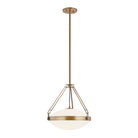 Troy Lighting Canada - F4521-PBR - Une lampe Suspension - Kade - Laiton patiné