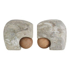 Arteriors - GAATI01 - Serre-livres, lot de 2 - Melt - Gris