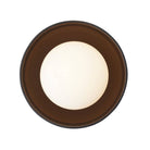 Arteriors - GADFC01 - Une lumière Plafonnier - Glaçure - Noir mat