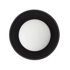 Arteriors - GADFC01 - Une lumière Plafonnier - Glaçure - Noir mat
