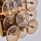 Kalco - 521524PWB - Four Light Wall Sconce - HORTENSIA - Polished Winter Brass