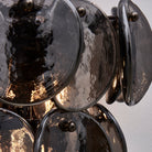 Kalco - 524622BN - Trois lumières Murale - UROKO - Nickel noir