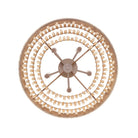 Kalco - 524845JT - Five Light Semi Flush Mount - NATURALE - Jute