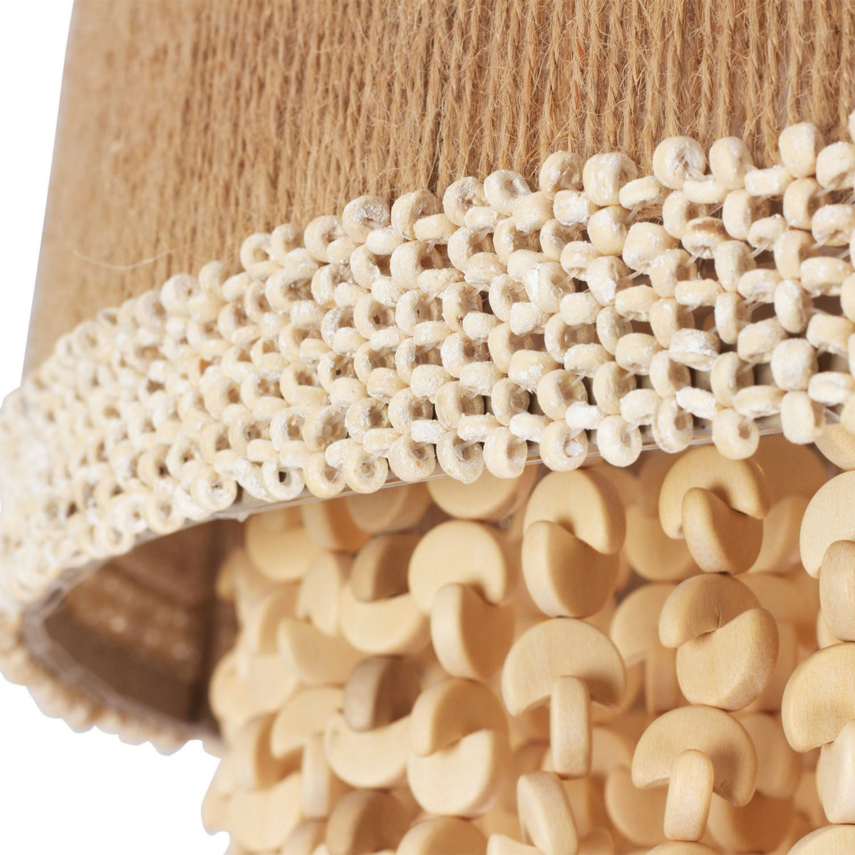 Kalco - 524845JT - Five Light Semi Flush Mount - NATURALE - Jute