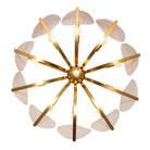 Kalco - 525457OL - Dix lumières Suspension - ALIFORM - Feuille d'or oxydée