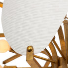 Kalco - 525457OL - Dix lumières Suspension - ALIFORM - Feuille d'or oxydée