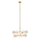Kalco - 525656OL - 11 Lumières Suspendu - BLOOM - Feuille d'or oxydée