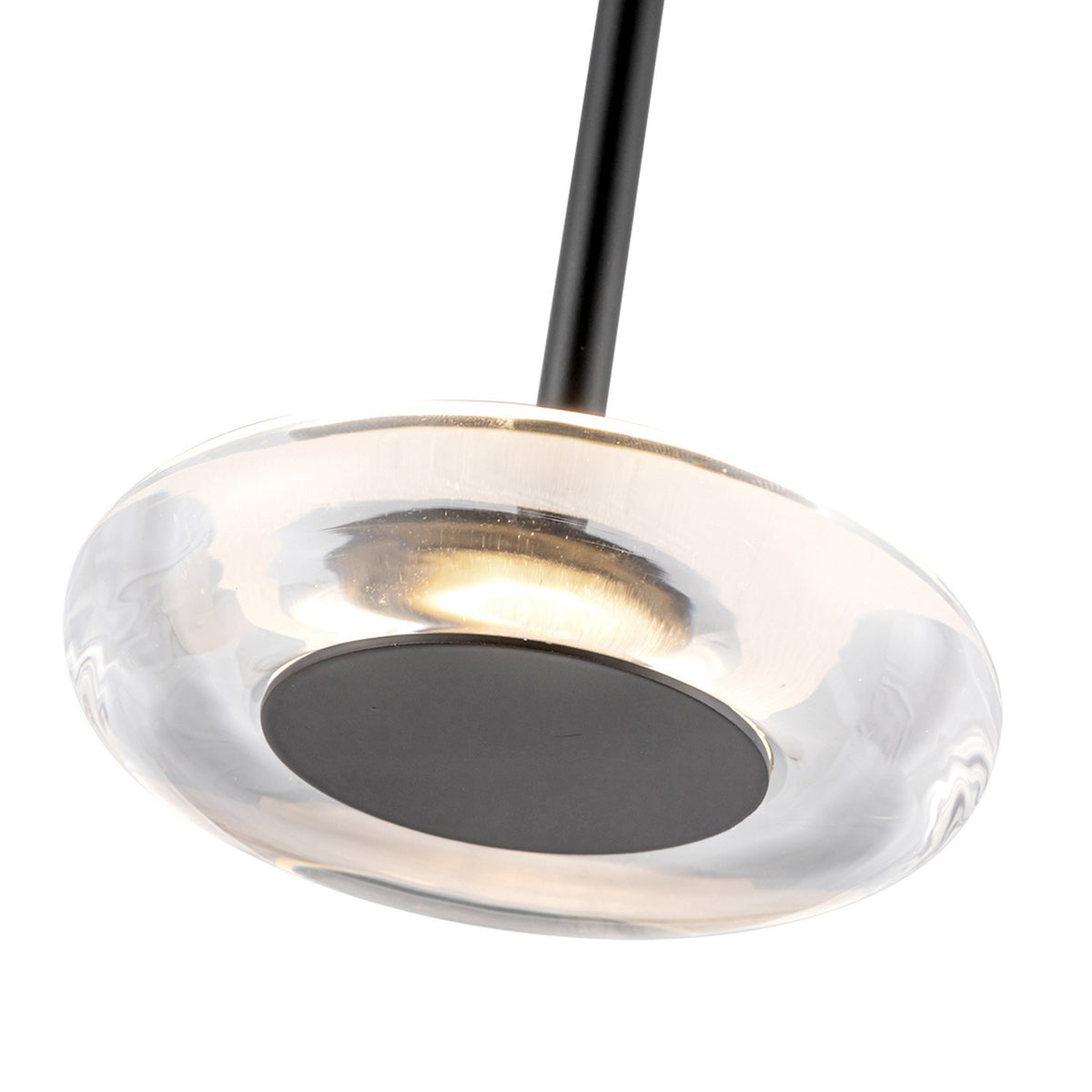 Kuzco Canada - PD97204-BK/CL - LED Pendant - Stephord - Black/Clear Glass