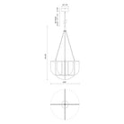 Alora Canada - CH336830UB-UNV - LED Chandelier - Anders - Urban Bronze