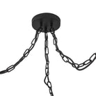Alora Canada - MP579707MBGR - Trois lumières Suspension - Cherise - Verre opale côtelé noir mat/brillant