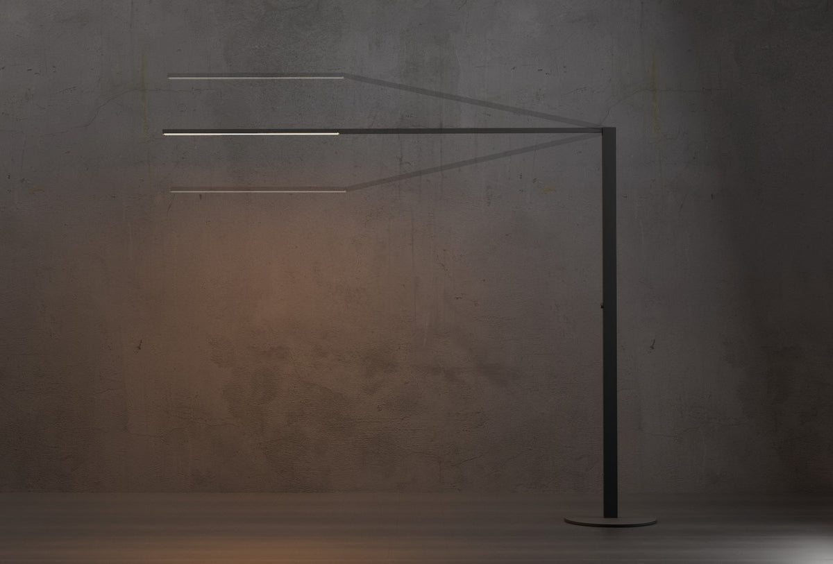 Koncept - ZBF6000-SW-MTB - LED Floor Lamp - Z-Bar Gen 4 - Matte Black
