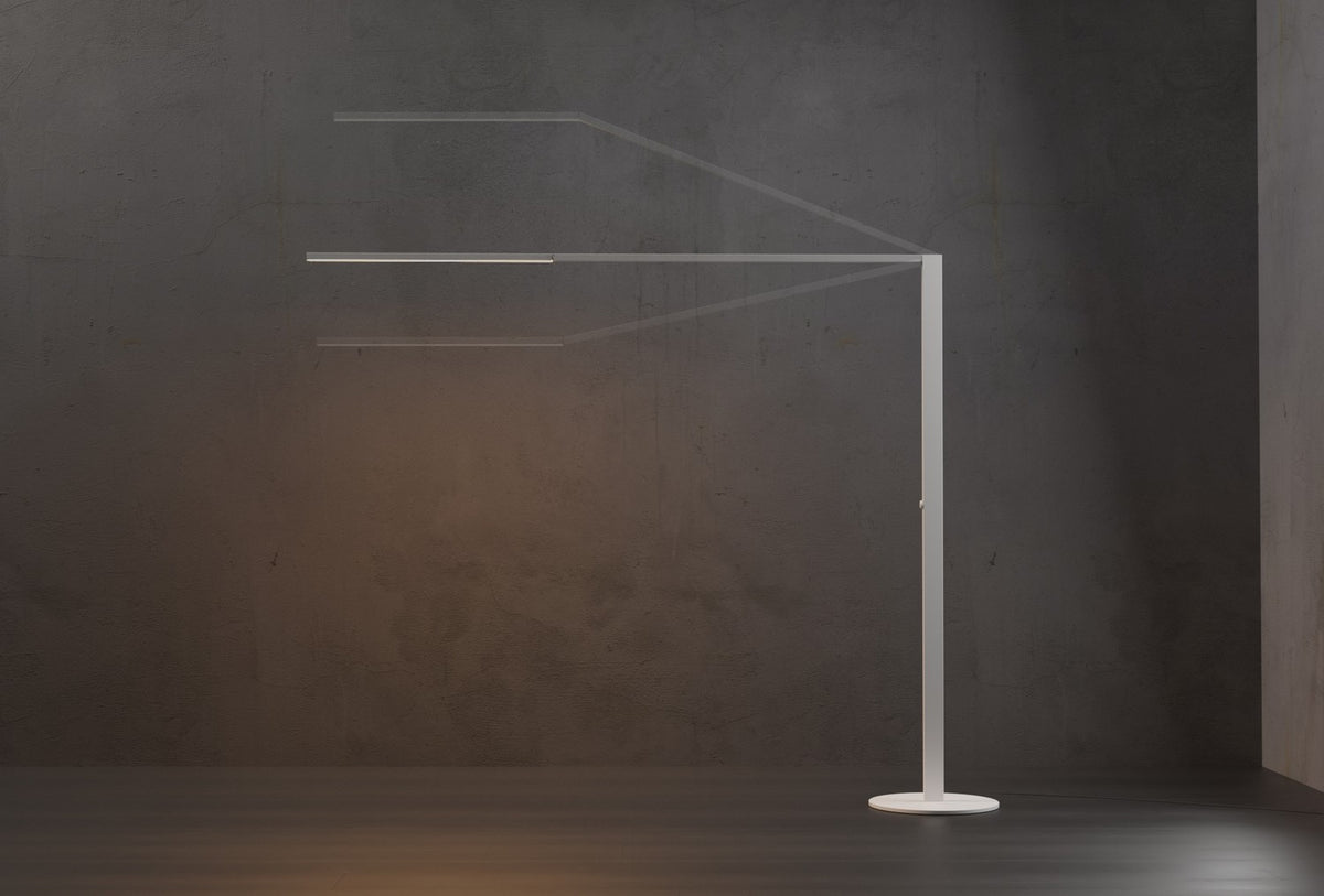 Koncept - ZBF6000-SW-MWT - LED Floor Lamp - Z-Bar Gen 4 - Matte White