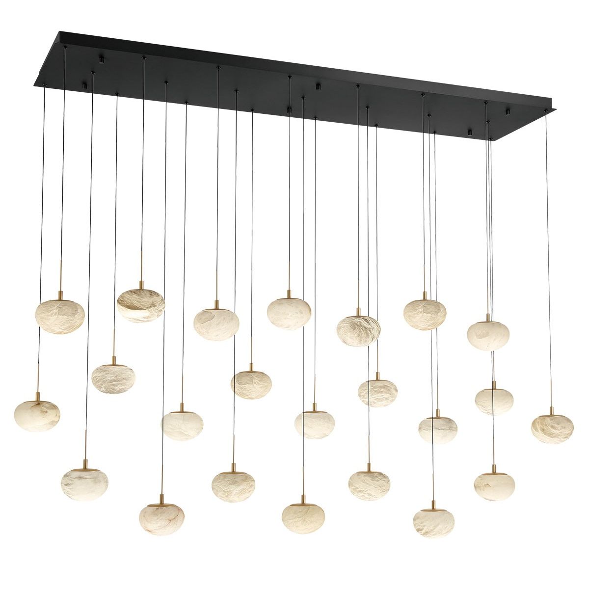 Lib & Co. Canada - 12246-02 - LED Chandelier - Calcolo - Matte Black