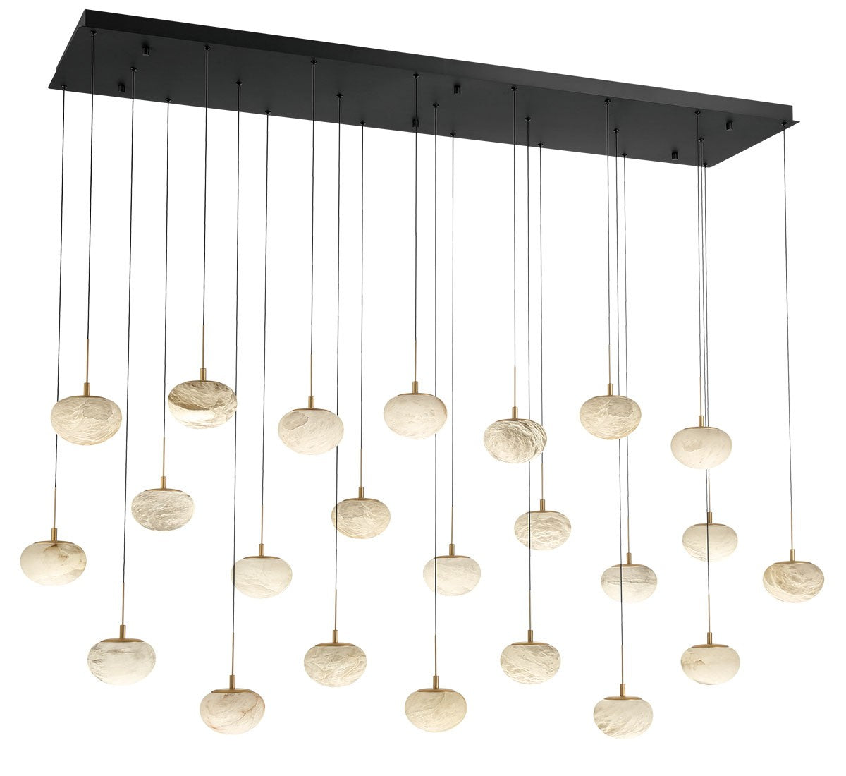 Lib & Co. Canada - 12246-02 - LED Chandelier - Calcolo - Matte Black