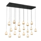 Lib & Co. Canada - 12250-02 - LED Chandelier - Lucidata - Matte Black